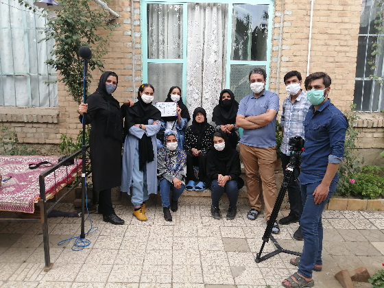 مرور خاطرات ؛ تصاویر پشت صحنه فیلم کوتاه فصل دلتنگی