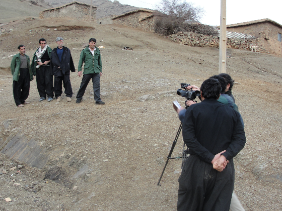 روستای زنگی کرمانشاه پشت صحنه فیلمی از تولیدات دهه 80