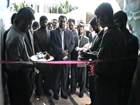 افتتاح ساختمان انجمن سینمای جوانان ایران دفتر آباده سال 1378