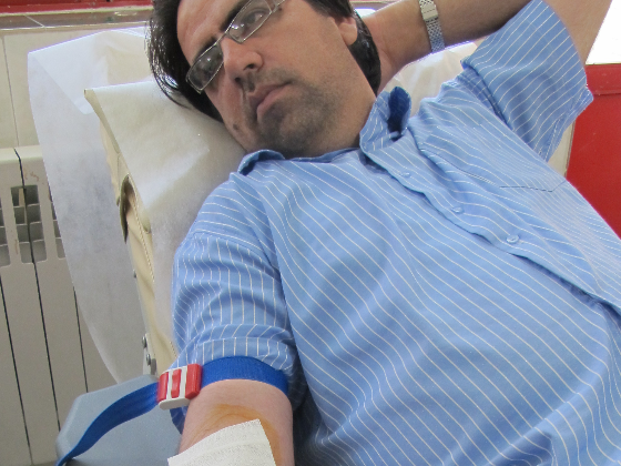 اهدای خون اعضای انجمن سینمای جوانان شهرکرد در سال 1393