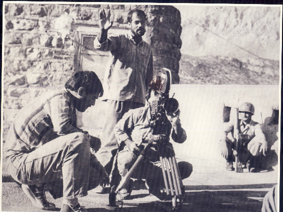 قدرت کاویار فیلمساز پیشکسوت دفتر کرمانشاه